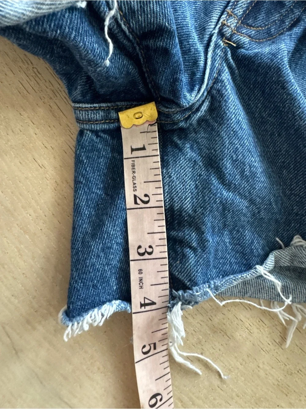 AGOLDE Parker Long Denim Shorts Women’s Size 26 High Rise Button Fly Medium dark
